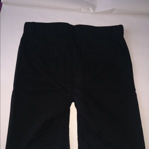 Youth black dress shorts